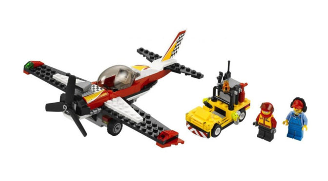 Lego city nº 60019 Avion Acrobacias con 2 minifiguras