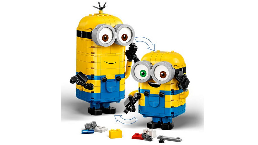 Minions De Ladrillo Y  Fgr Figuras Para Armar Lego Minions 