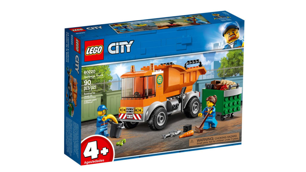 Lego City n 60220 Camion de la basura caja