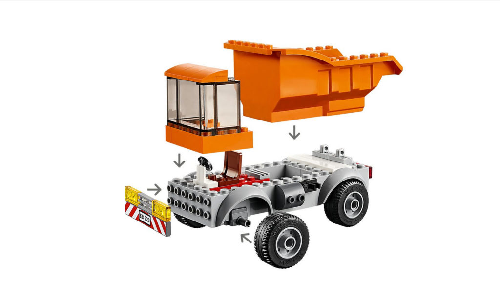 Lego City n 60220 Camion de la basura perfect start