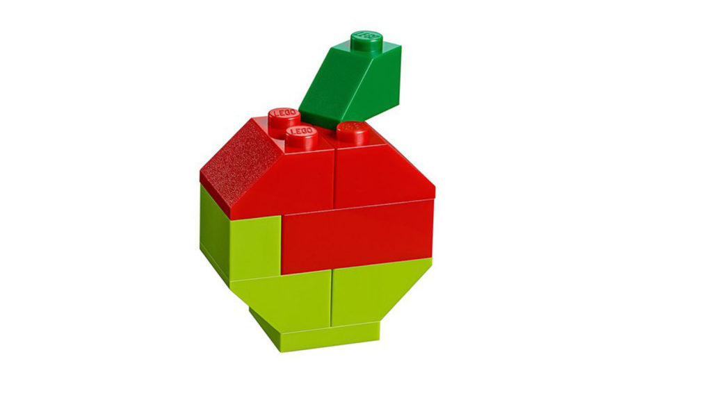 Lego Classic nº 10713 Maletin Creativo Maletin Manzana