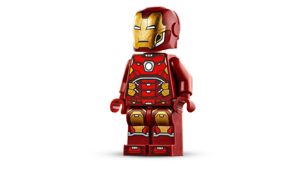 Lego Marvel nº 76140 Armadura Robótica de Iron Man minifigura iron man