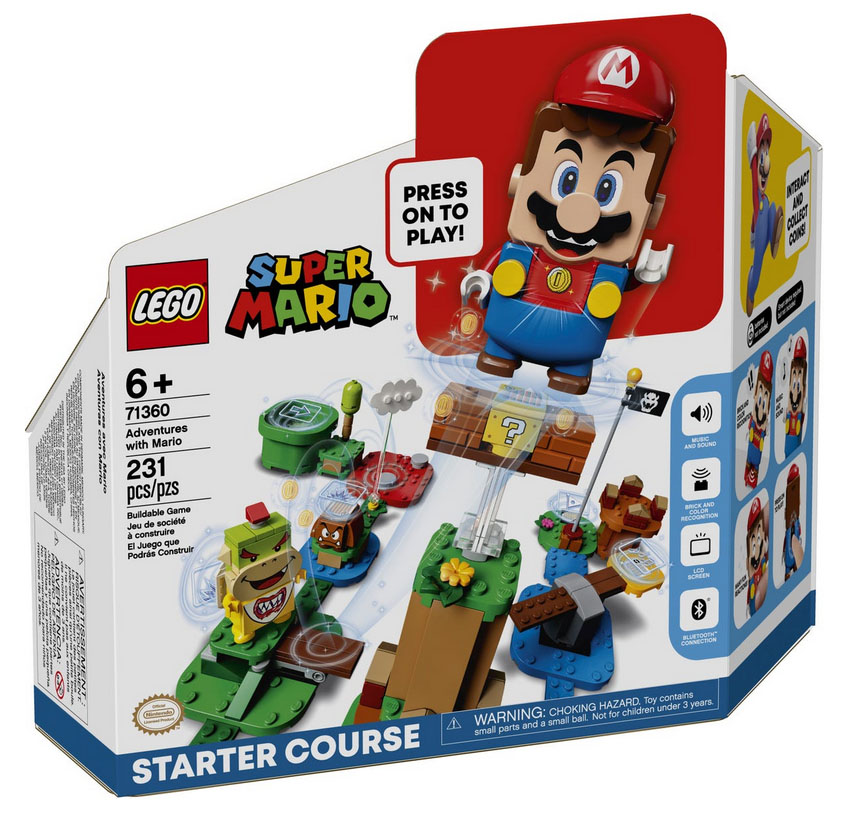Lego Super Mario nº 71360 Pack Inicial Aventuras con mario caja