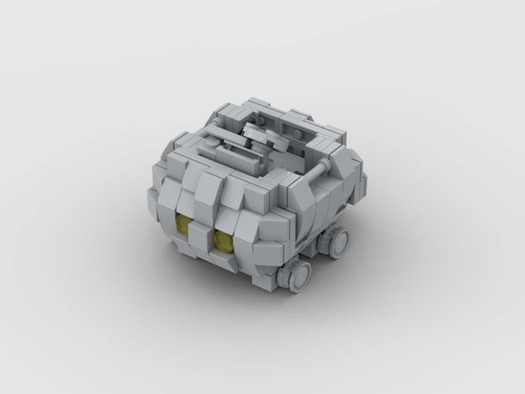 Lego MOc nº01 El Rocomóvil (The Bouldermobile)render slag bro
