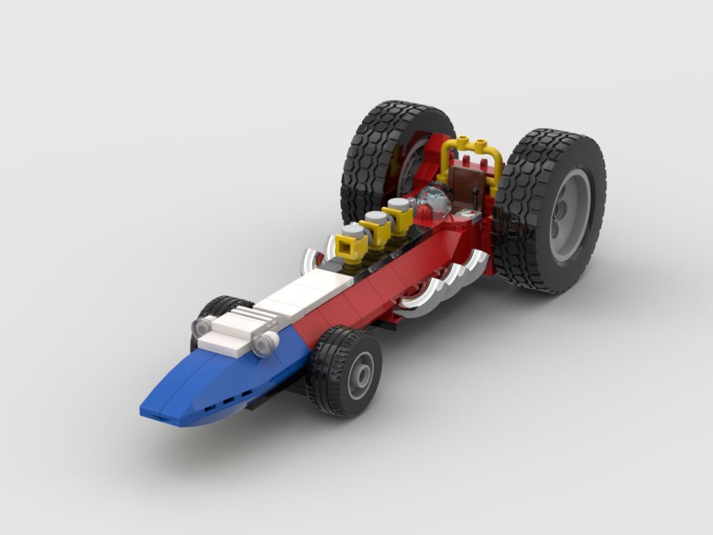 Lego Moc nº 09 El Superheterodino (The Turbo Terrific) render peter