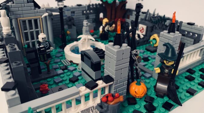 Moc Lego Cementerio TutorialesJC Halloween 2020