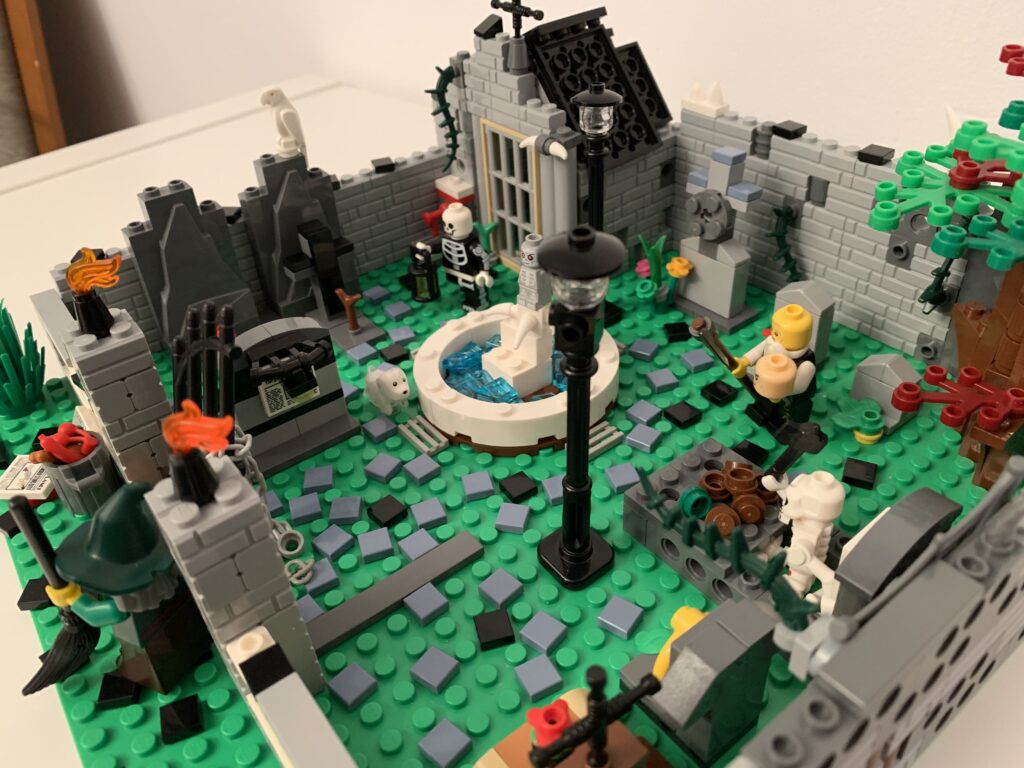 06 Moc Lego Cementerio TutorialesJC halloween
