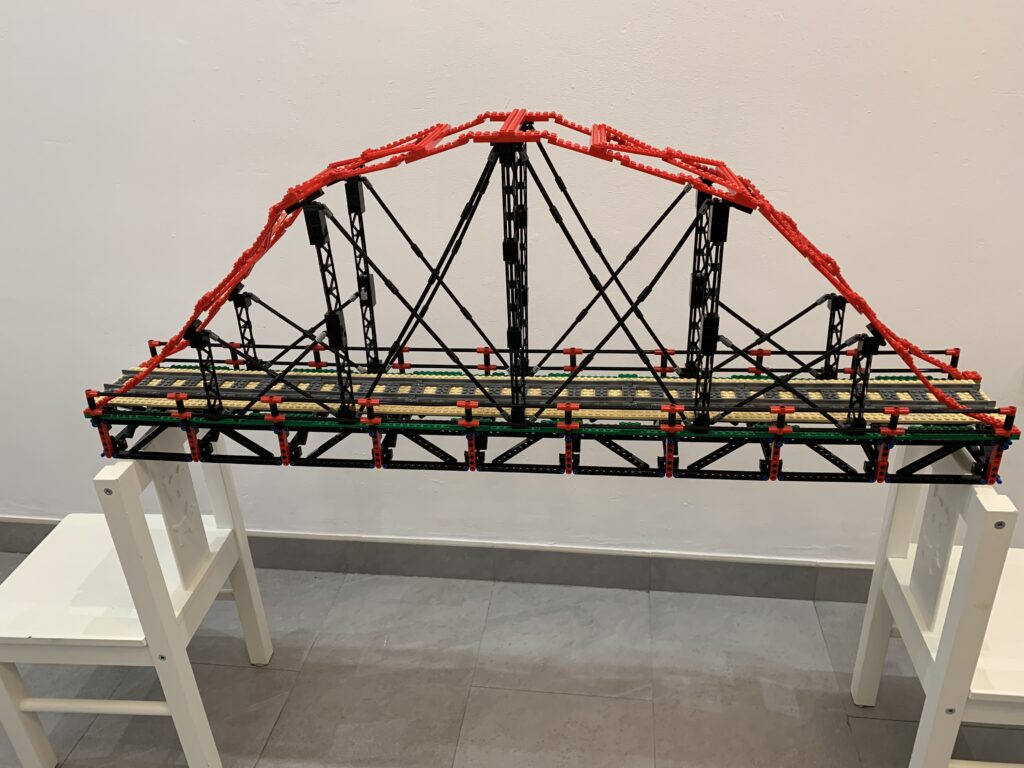 Moc Lego Technic Puente Tren