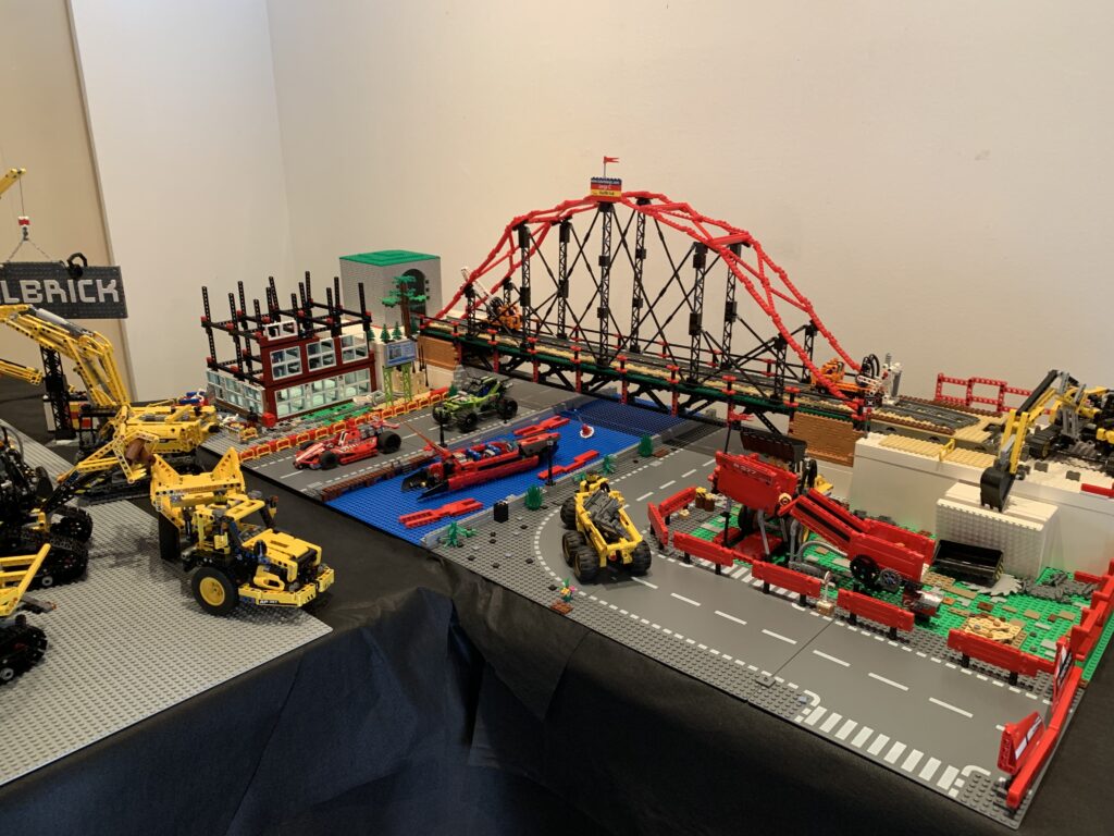 Diorama Lego Technic Expo Valbrick castillo Alacuas 2020 .
