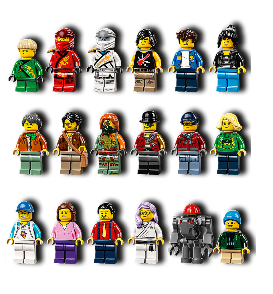 Minifiguras Lego Ninjago