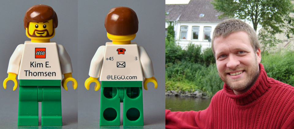 Kim Ellekjær Thomsen  LEGO Ambassador Network minifigura