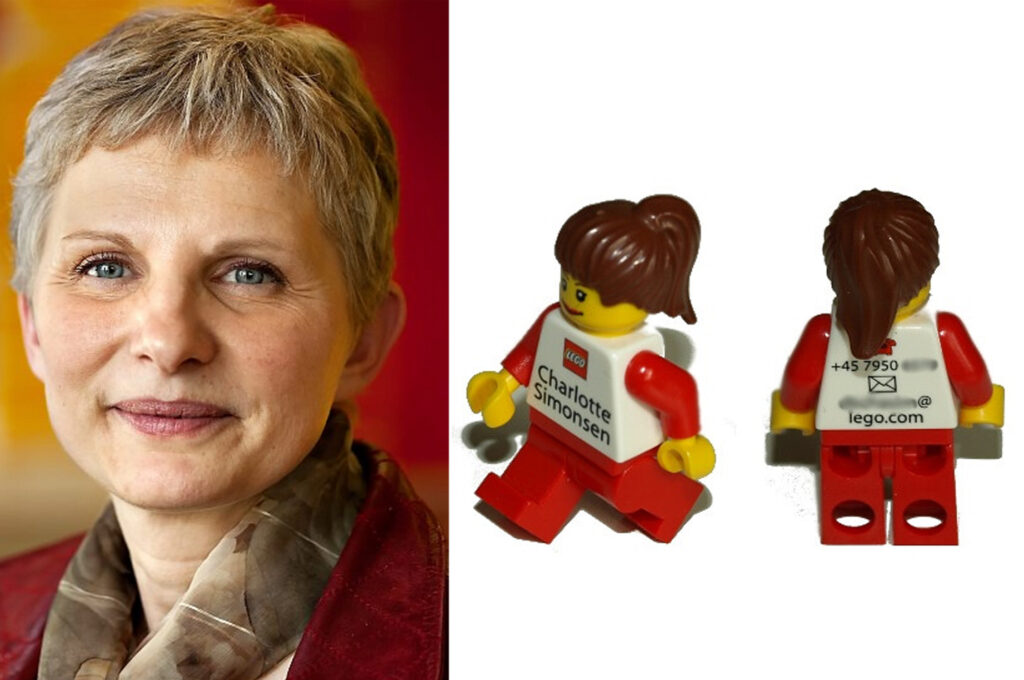 Charlotte Simonsen, jefa de comunicación corporativa de Lego.