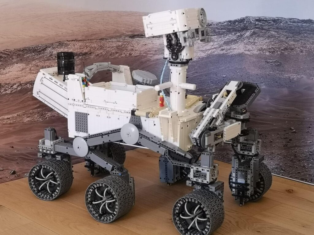 Rover Perseverance Lego by Wissam Mouallem