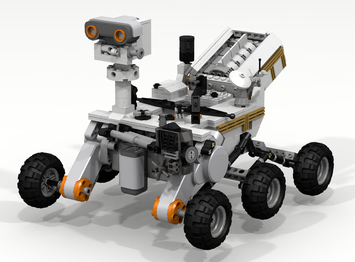 ▷ Moc Lego Mars Vehículo Rover Perseverance