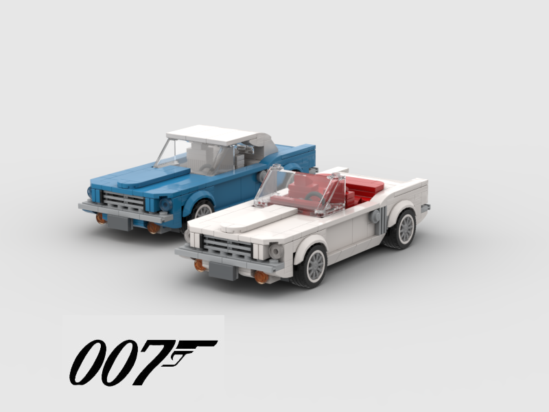 Moc Lego Ford Mustang 65 Cabrio