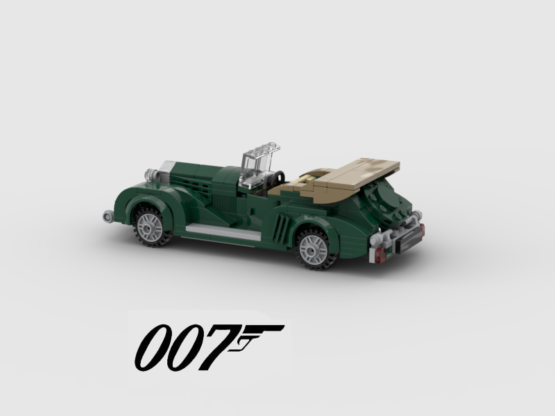 070 Moc Lego colección coches James Bond Bentley 4 ¼ litros