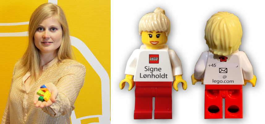 Signe Lønholdt LEGO Ambassador Network  minifigura 