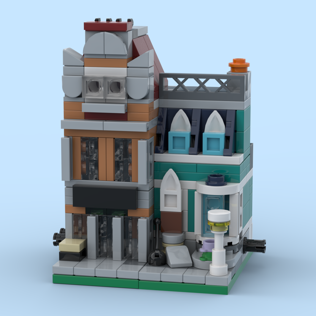Mini Modular Librería Lego  10270