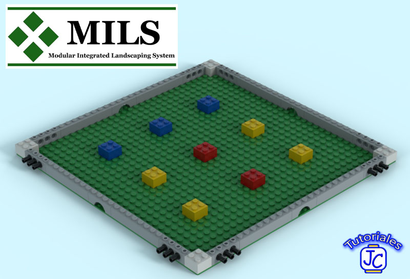 base Mils Lego  estándar de 32x32 studs