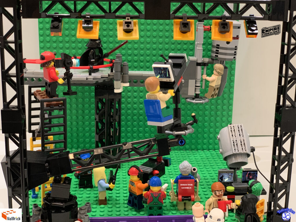 Moc Lego pasarela Darth Vader lucha contra Luke 