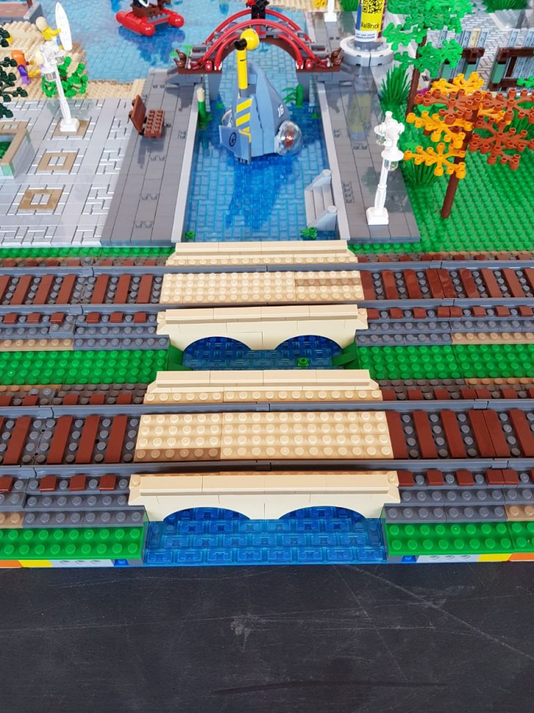 bases mils lego 32x32 de ejemplo puentes vias