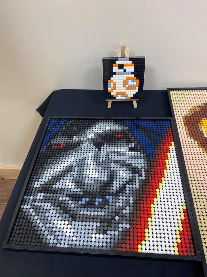 Darth Sidious mosaico Lego
