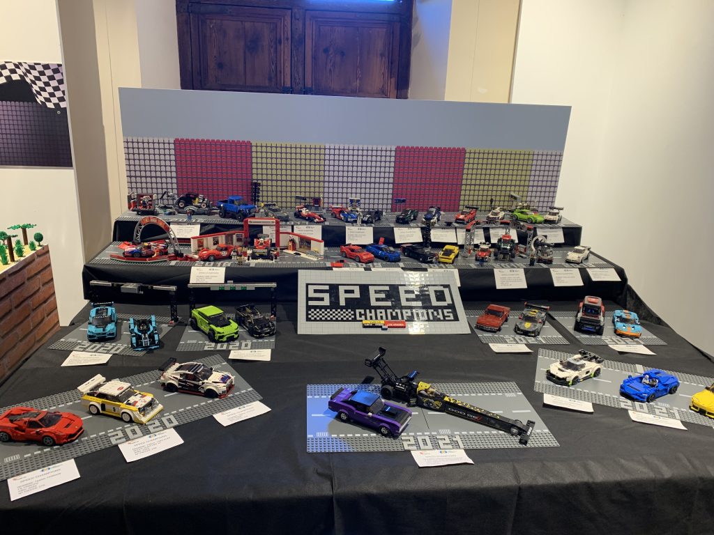 sala 5 de la Exposición Lego Alaquàs 2021  Speed Champions, Racer & Botanical