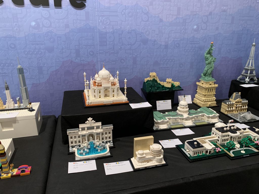sala 6 de la Exposición Lego Alaquàs 2021- Arquitecture & Programables