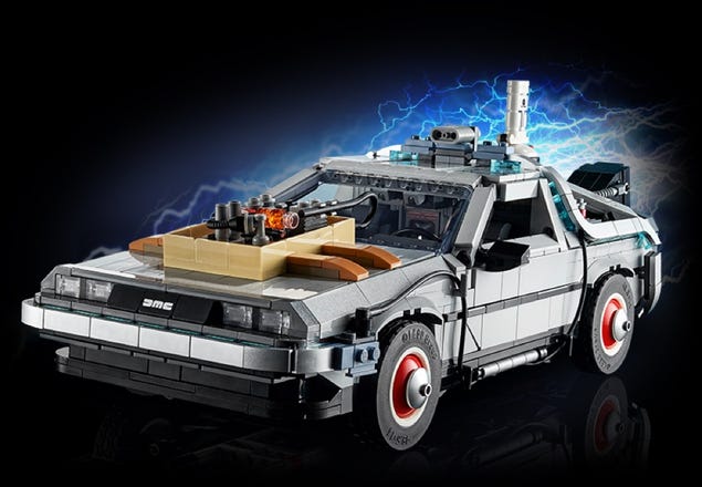 nuevo set Lego Máquina del Tiempo de Regreso al Futuro III 10300