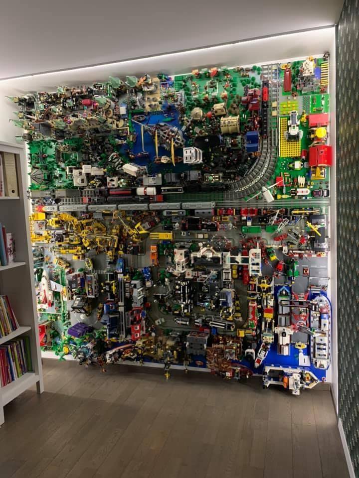Maqueta Lego en vertical