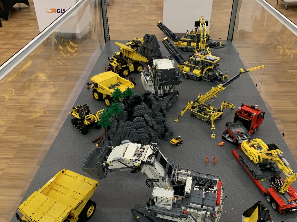 Diorama Minero con Lego Technic