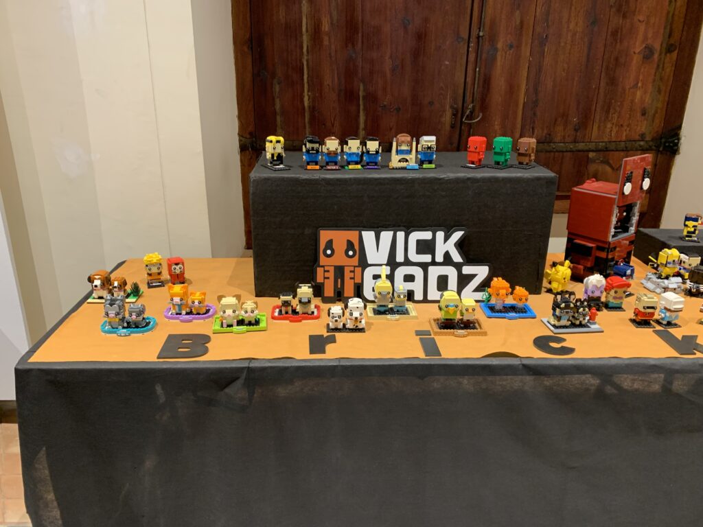 vickheadz y Brickheadz. lego