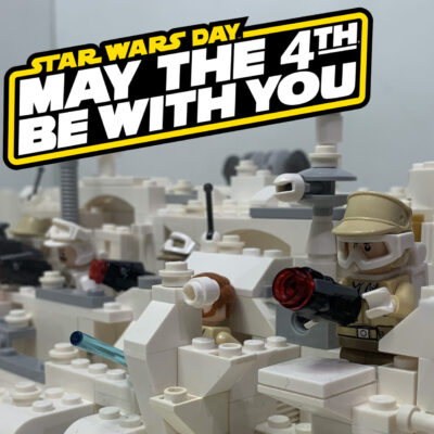 STAR WARS DAY  LEGO MAY THE 4 TH