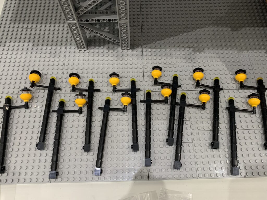 Moc Lego Puente de la Feria Gandia farolas